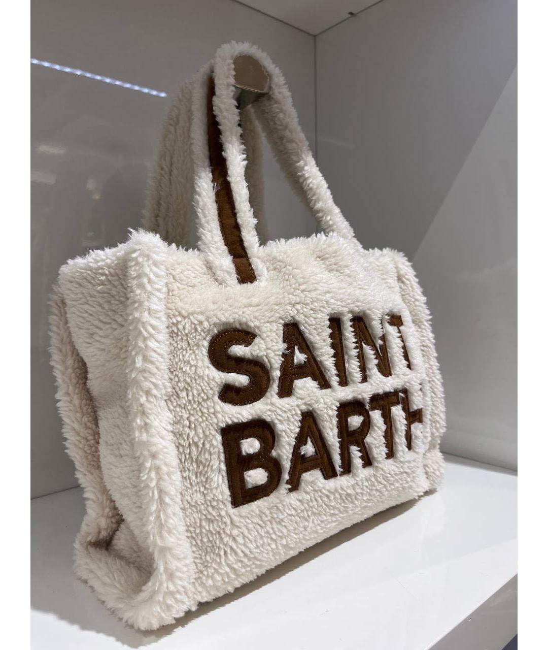 MC2 SAINT BARTH Бежевая сумка тоут, фото 3