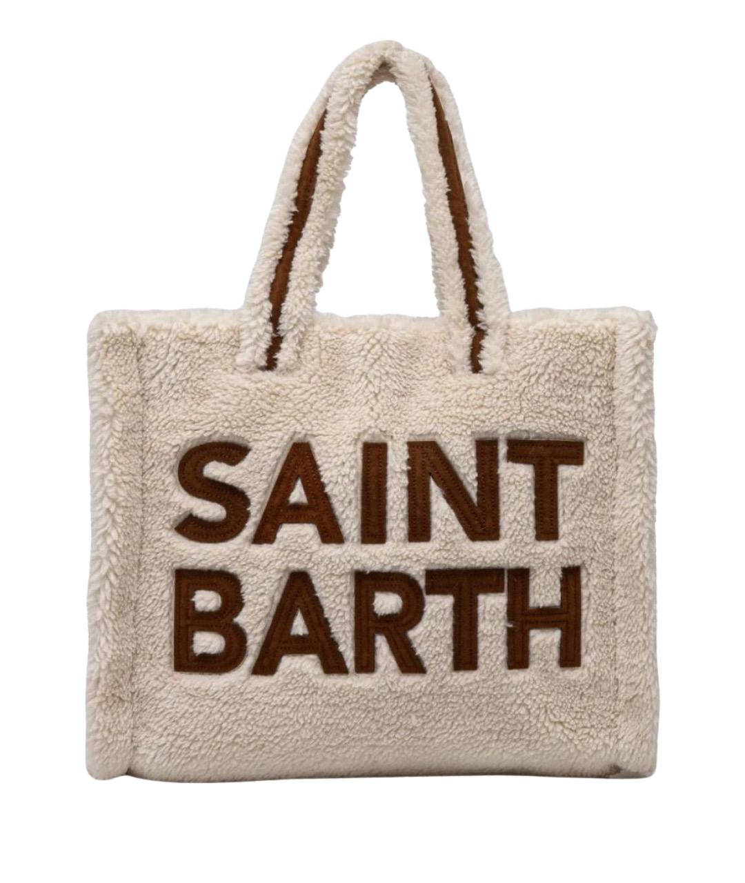MC2 SAINT BARTH Бежевая сумка тоут, фото 1