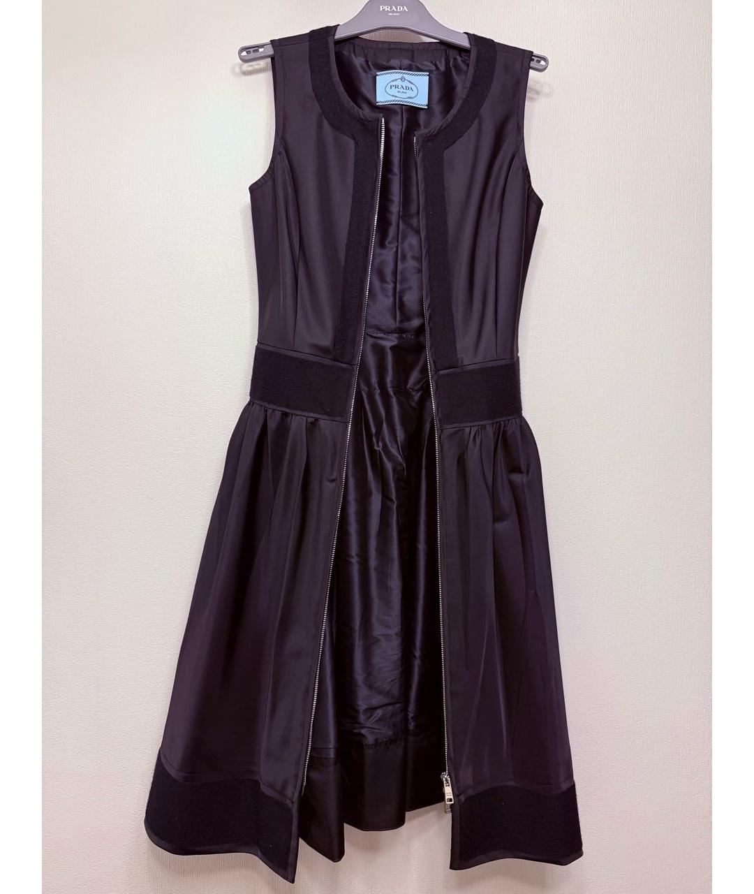 PRADA Черное повседневное платье, фото 6