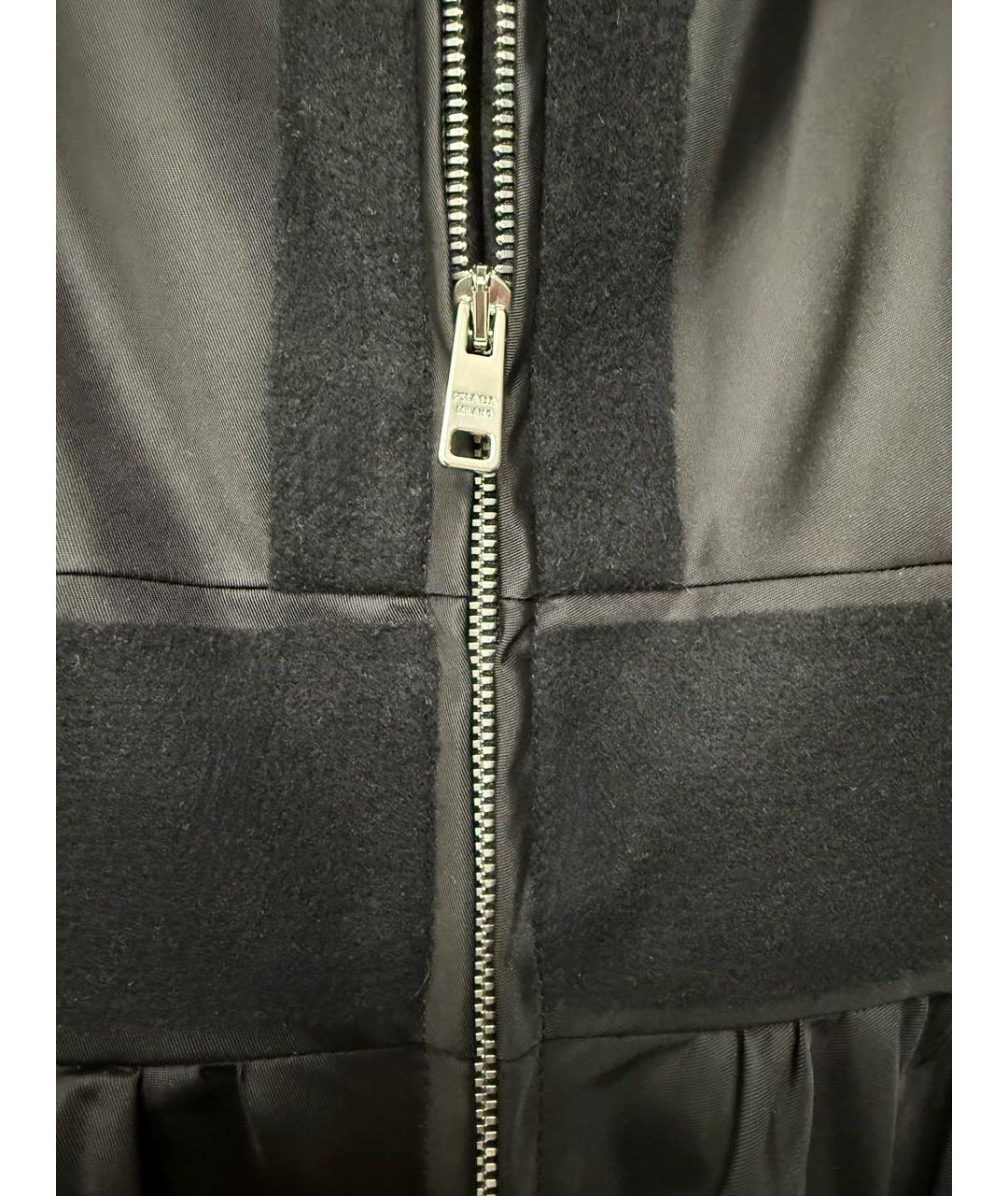 PRADA Черное повседневное платье, фото 7