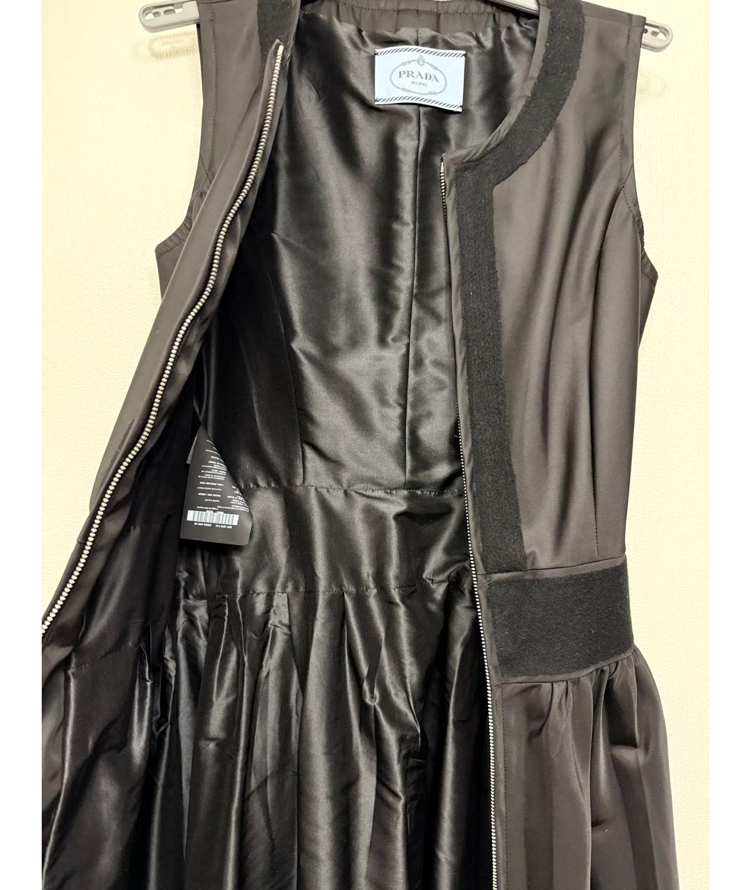 PRADA Черное повседневное платье, фото 5