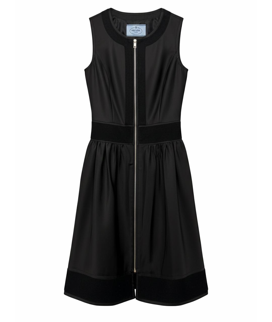 PRADA Черное повседневное платье, фото 1
