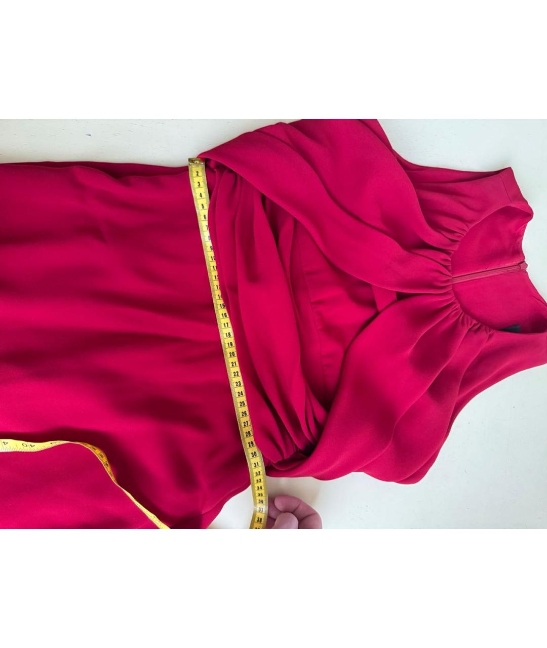 MAX MARA Красное вечернее платье, фото 8