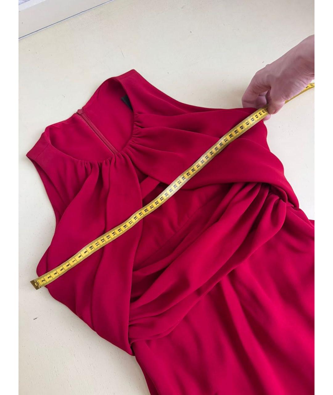 MAX MARA Красное вечернее платье, фото 5