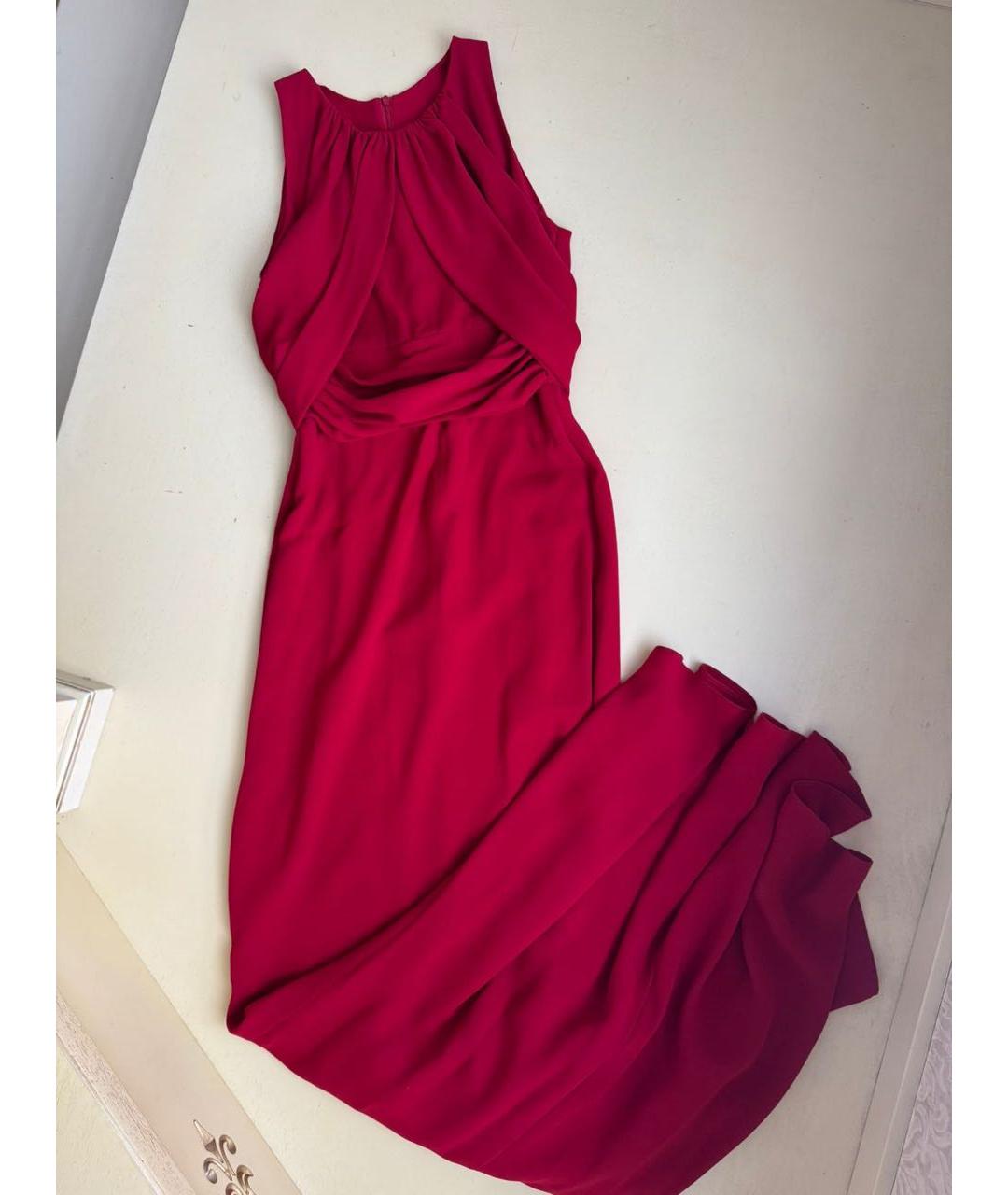 MAX MARA Красное вечернее платье, фото 6