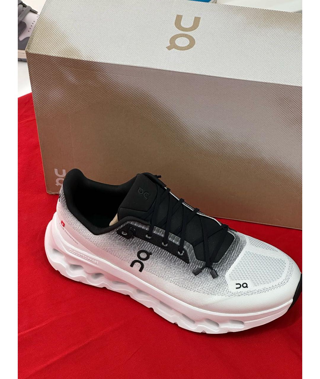 ON Белые синтетические низкие кроссовки / кеды, фото 2