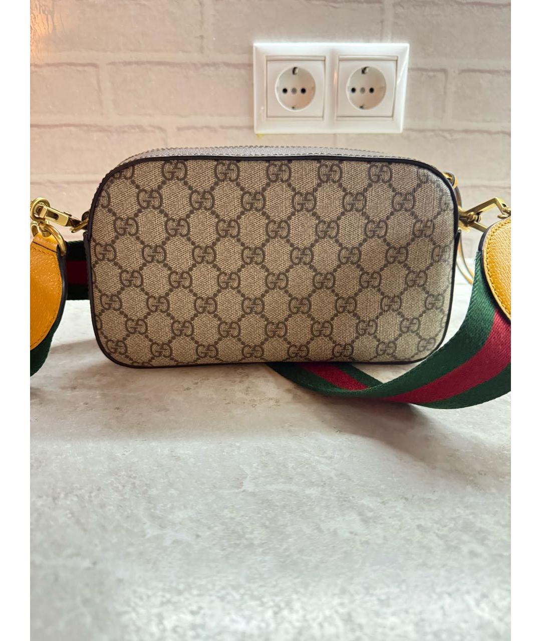 GUCCI Коричневая сумка через плечо, фото 3