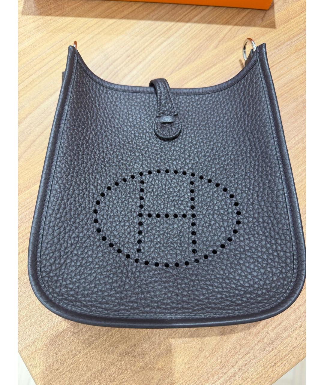 HERMES Кожаная сумка через плечо, фото 9