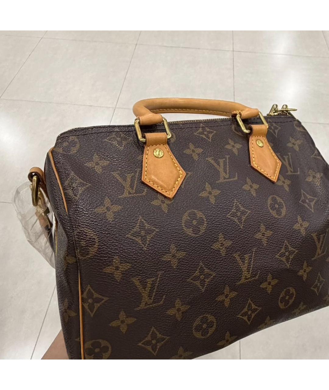 LOUIS VUITTON Коричневая сумка через плечо, фото 4