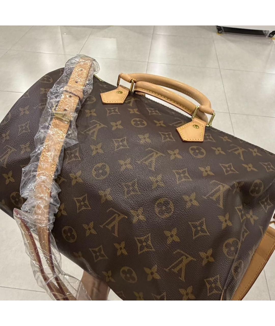 LOUIS VUITTON Коричневая сумка через плечо, фото 2