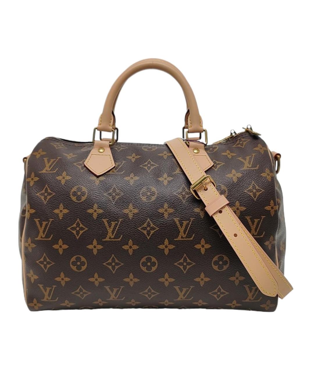 LOUIS VUITTON Коричневая сумка через плечо, фото 1