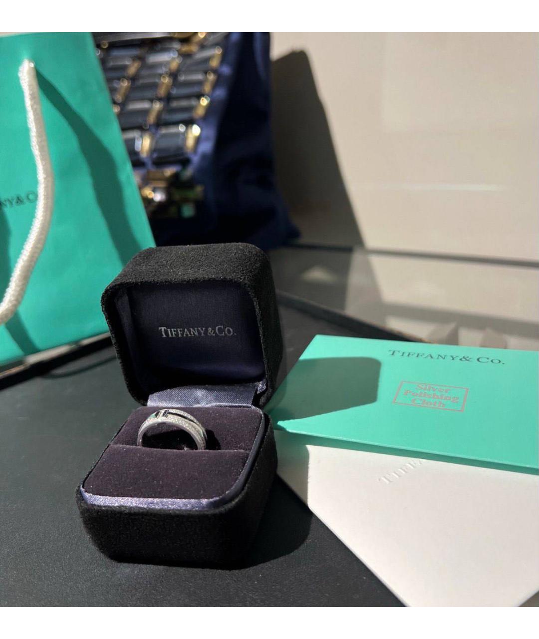 TIFFANY&CO Белое кольцо из белого золота, фото 2