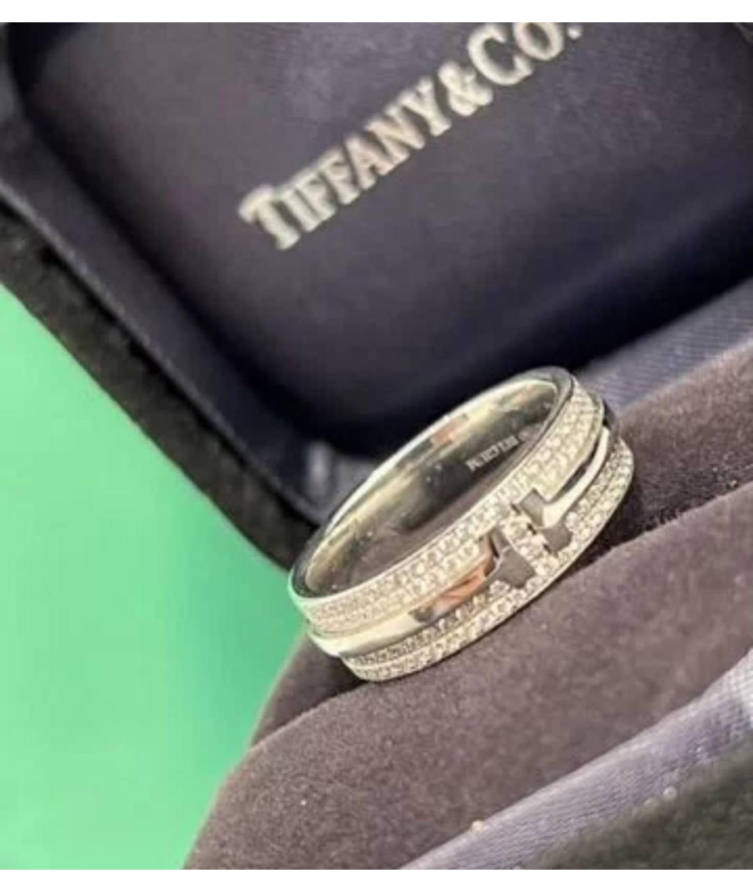 TIFFANY&CO Белое кольцо из белого золота, фото 6