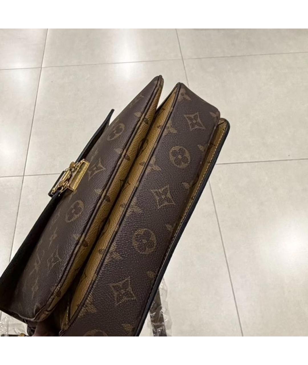 LOUIS VUITTON Коричневая сумка через плечо, фото 4