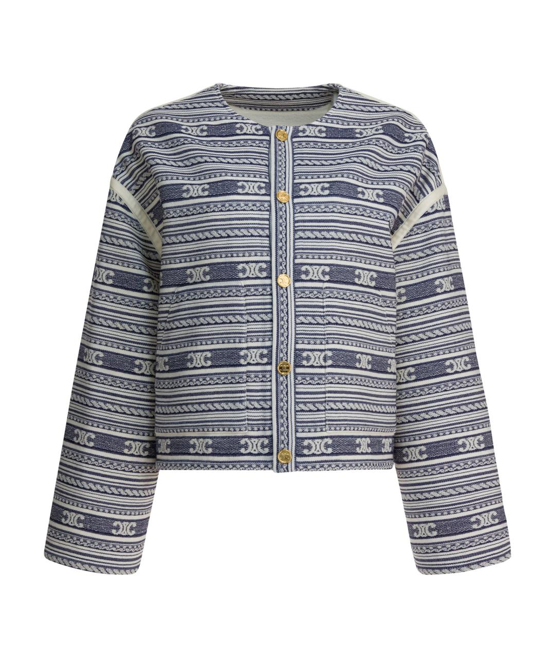 CELINE Мульти шерстяная куртка, фото 1