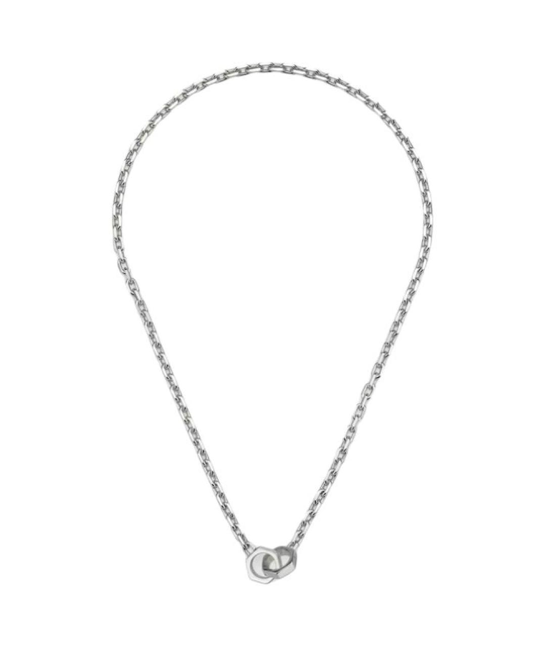 GUCCI Серебряное серебряное колье, фото 2