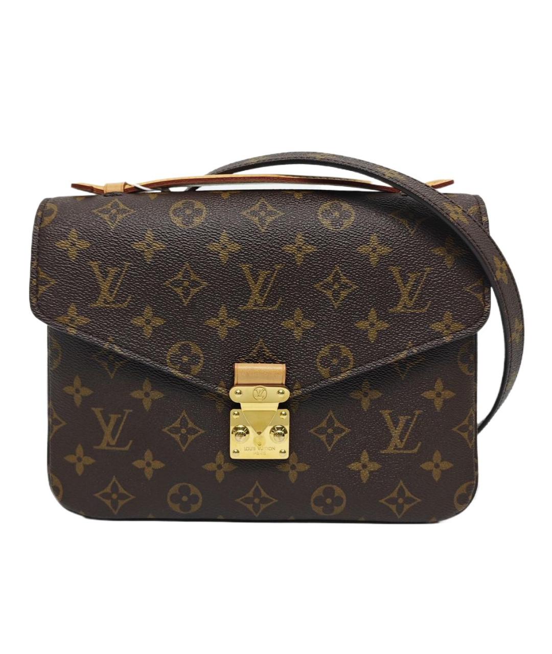 LOUIS VUITTON Коричневая сумка через плечо, фото 1