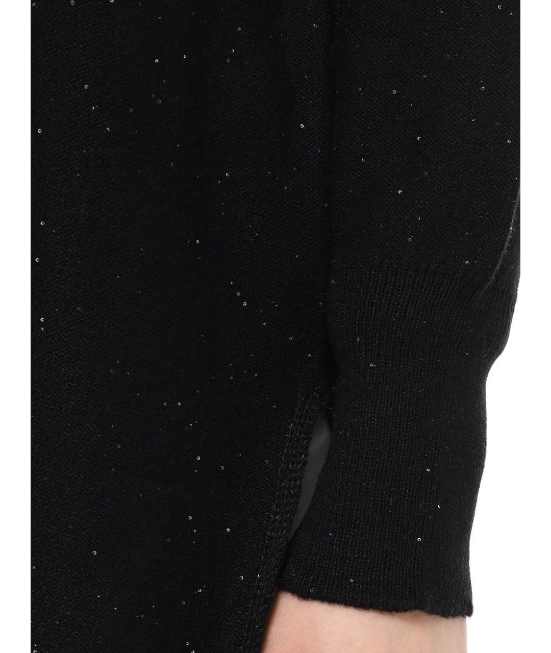 ANTONELLI FIRENZE Черный кашемировый кардиган, фото 4