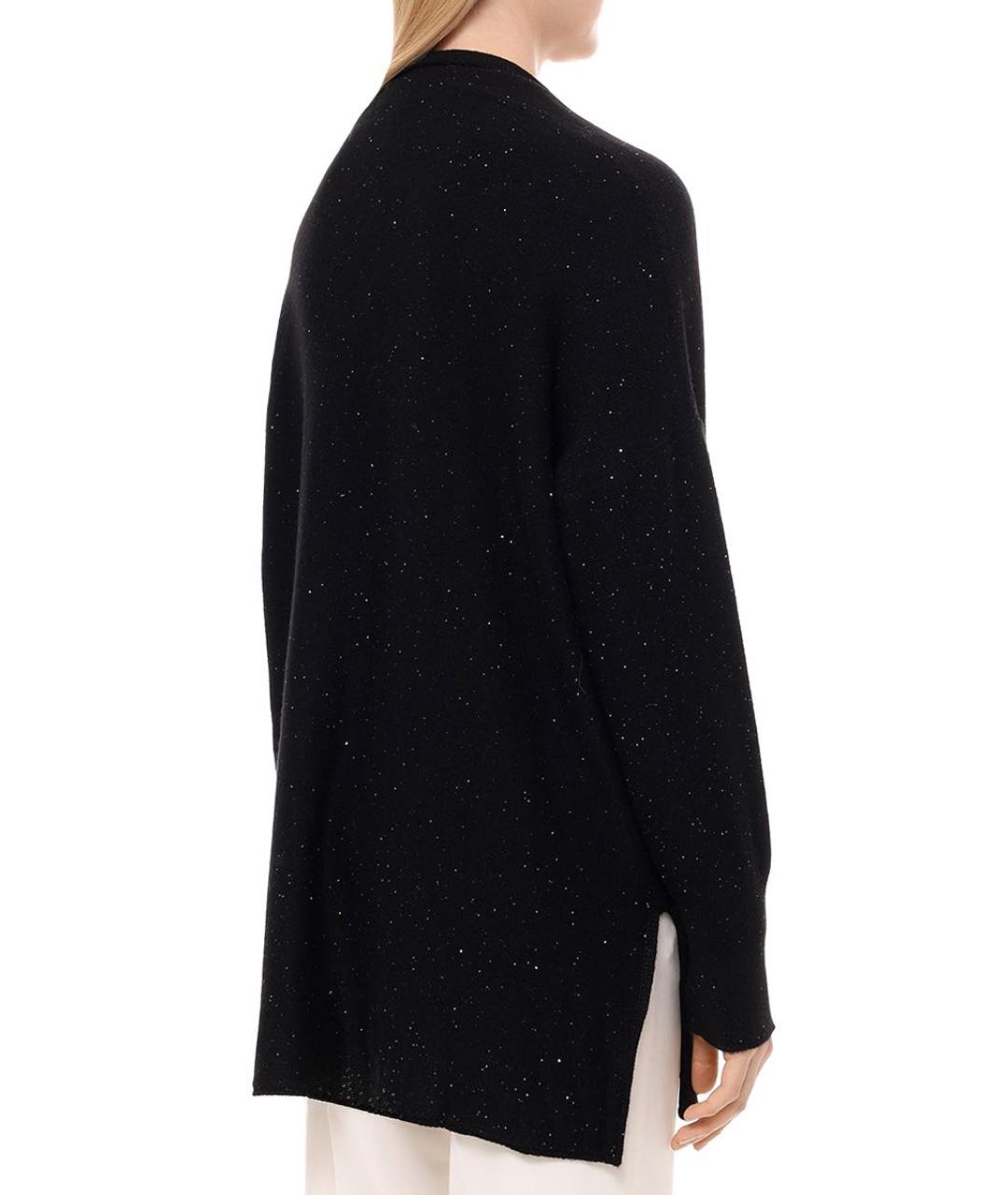 ANTONELLI FIRENZE Черный кашемировый кардиган, фото 2