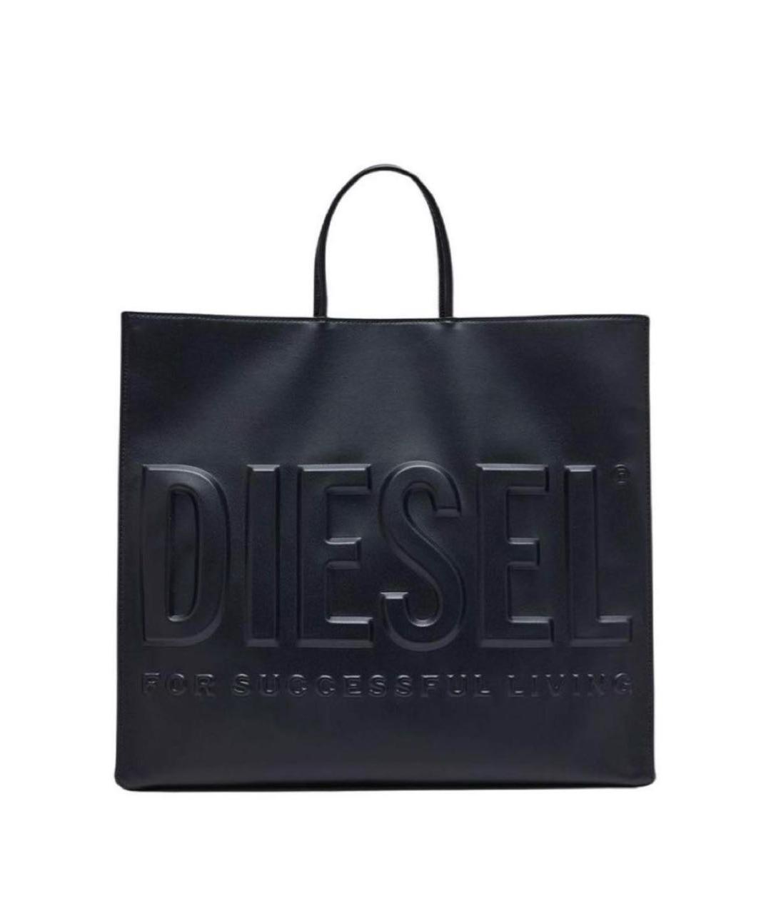 DIESEL Черная сумка тоут, фото 1