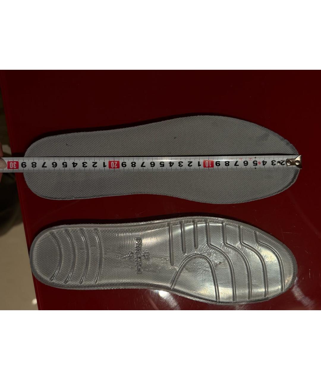 BALENCIAGA Черные текстильные низкие кроссовки / кеды, фото 5