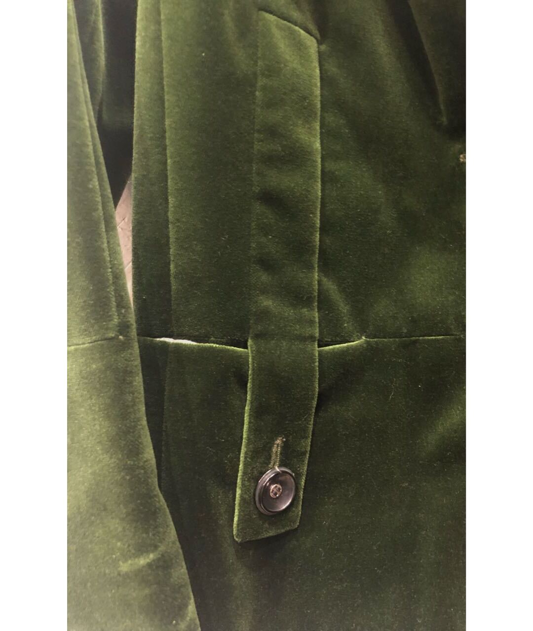CHLOE Зеленый бархатный жакет/пиджак, фото 4