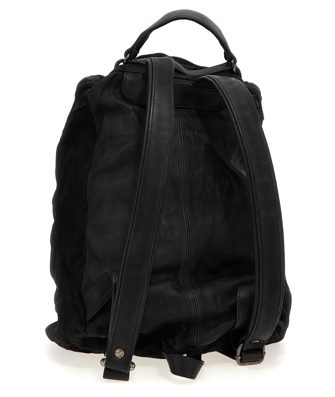 GIORGIO BRATO Черный замшевый рюкзак, фото 2