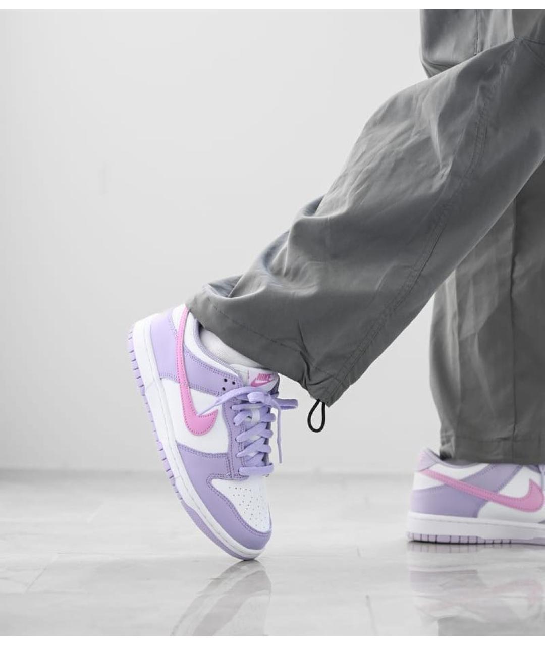 NIKE Кожаные кроссовки, фото 2