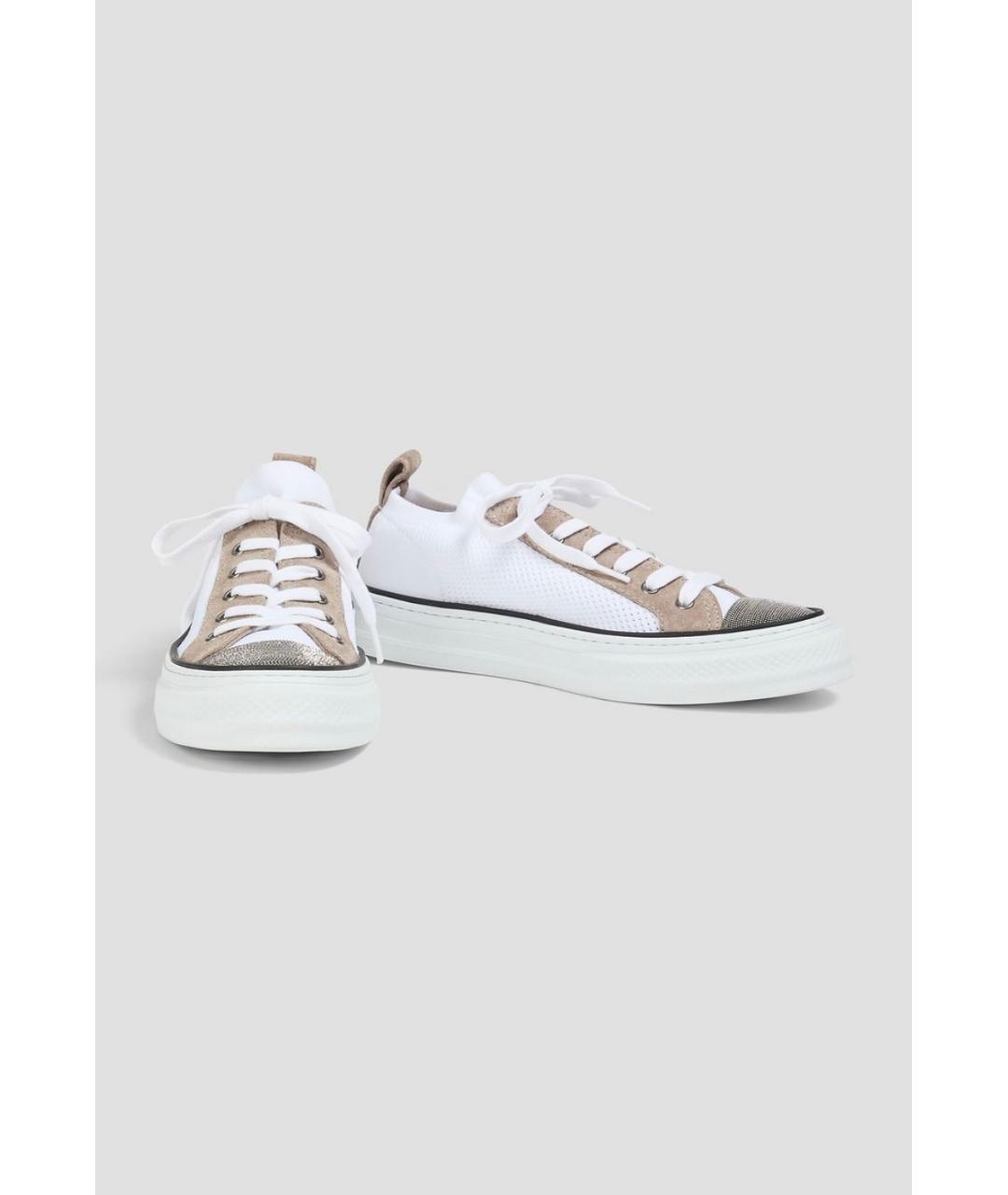 BRUNELLO CUCINELLI Мульти замшевые кеды, фото 2