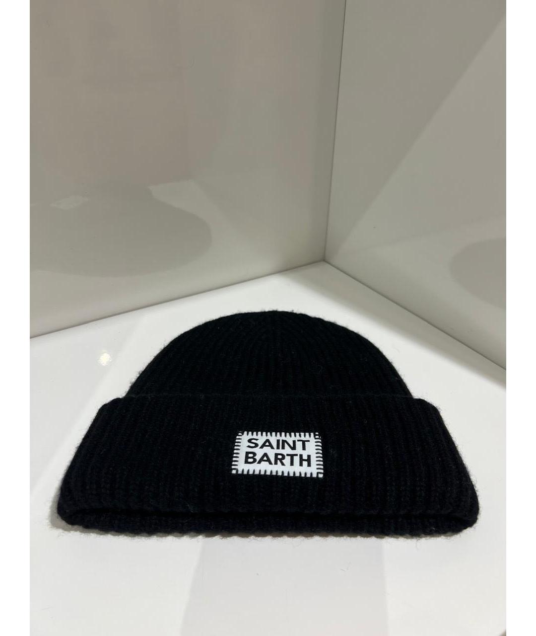 MC2 SAINT BARTH Черная шапка, фото 2