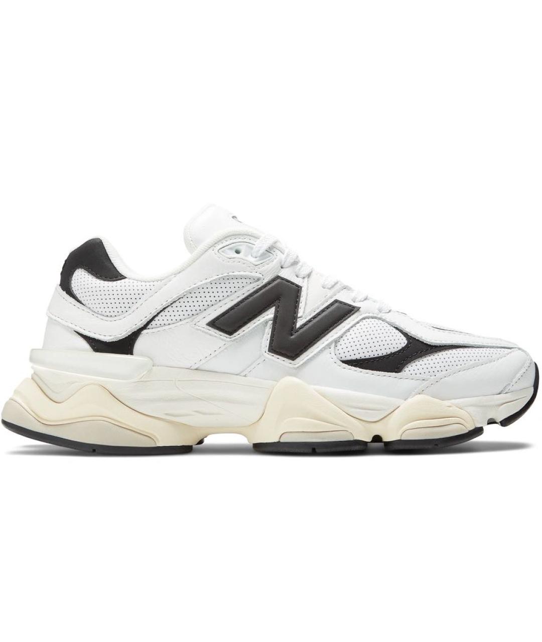 NEW BALANCE Белые текстильные низкие кроссовки / кеды, фото 1