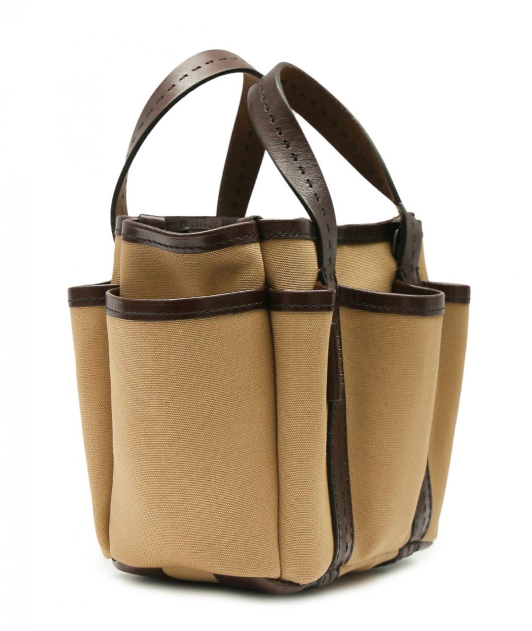 MAX MARA Бежевая кожаная сумка через плечо, фото 3