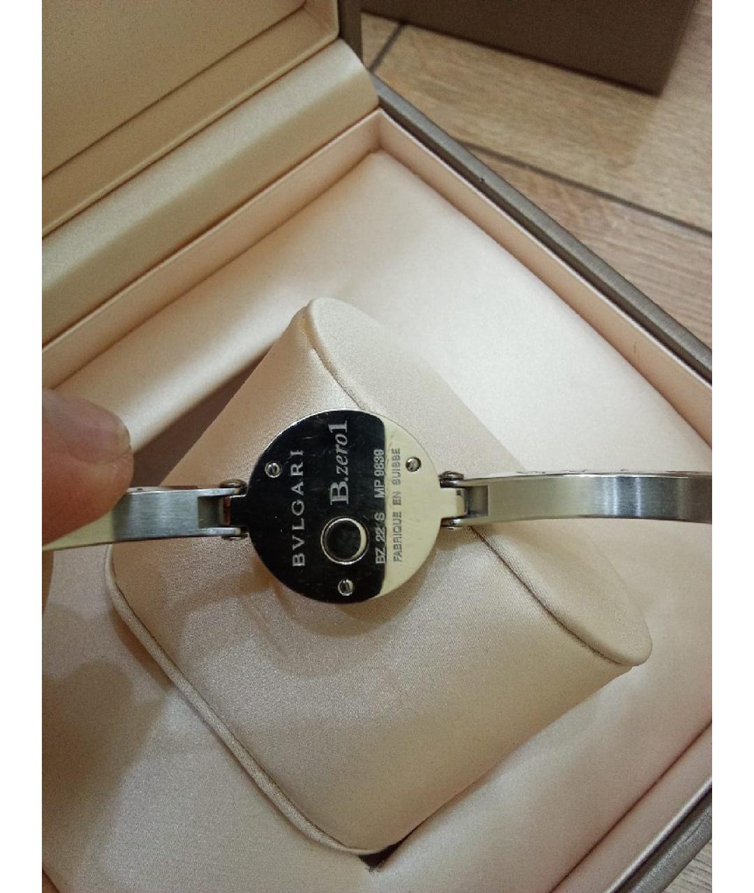 BVLGARI Белые металлические часы, фото 2