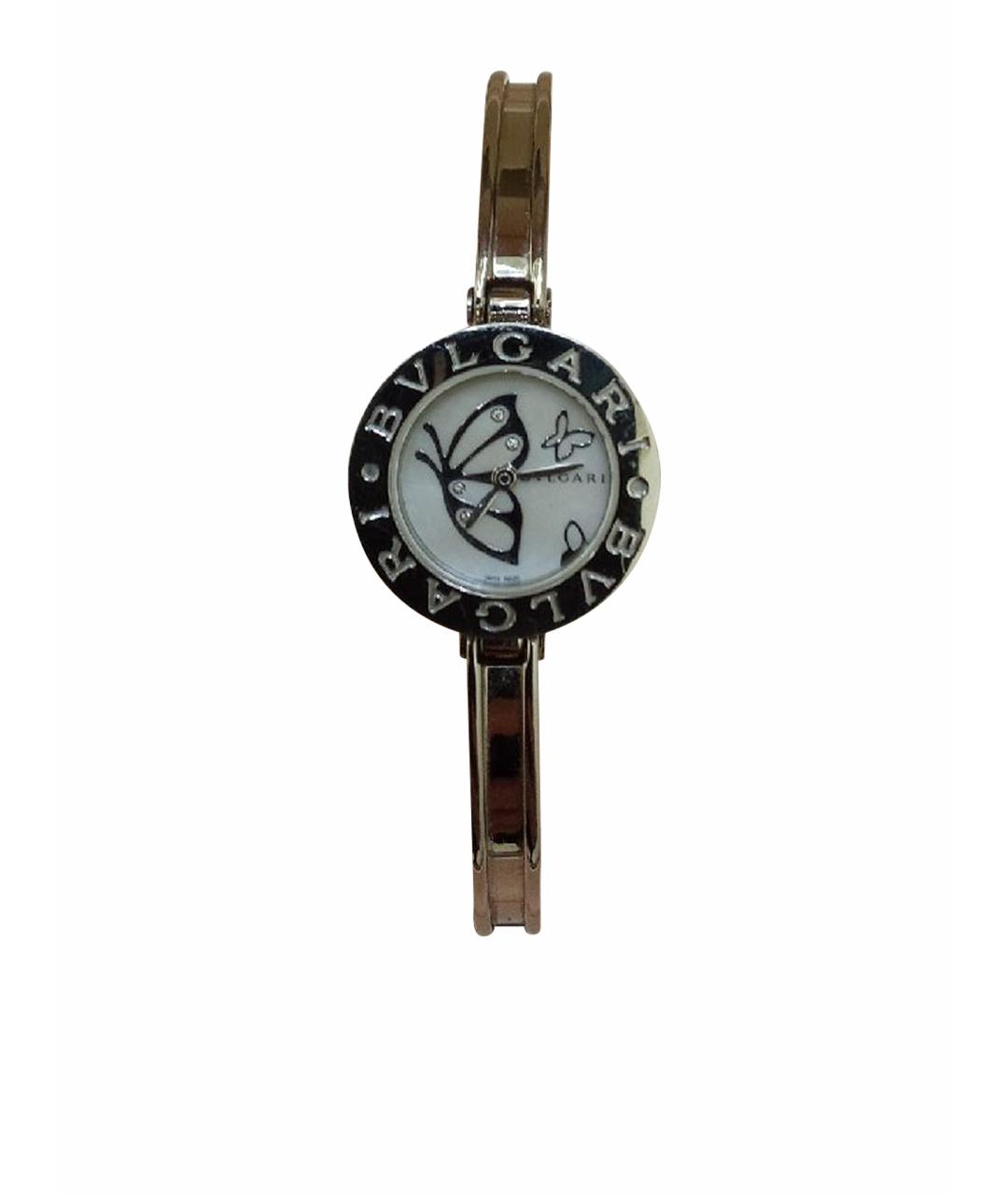 BVLGARI Белые металлические часы, фото 1