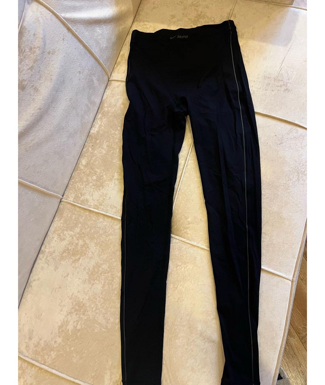 SKIMS Черные полиамидовые леггинсы и велосипедки, фото 2