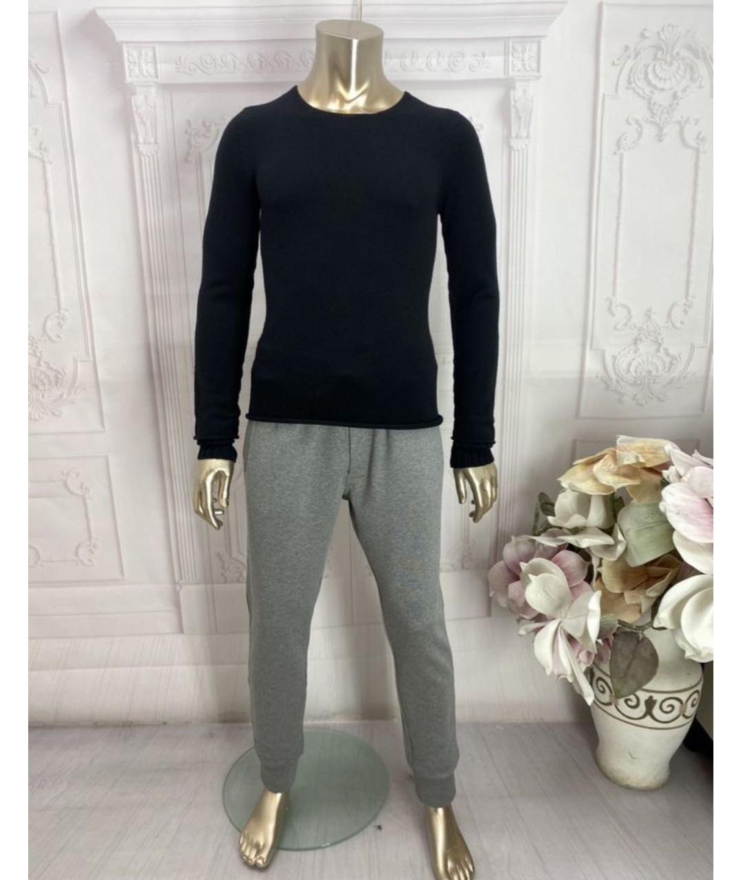 DOLCE&GABBANA Черный шерстяной джемпер / свитер, фото 8