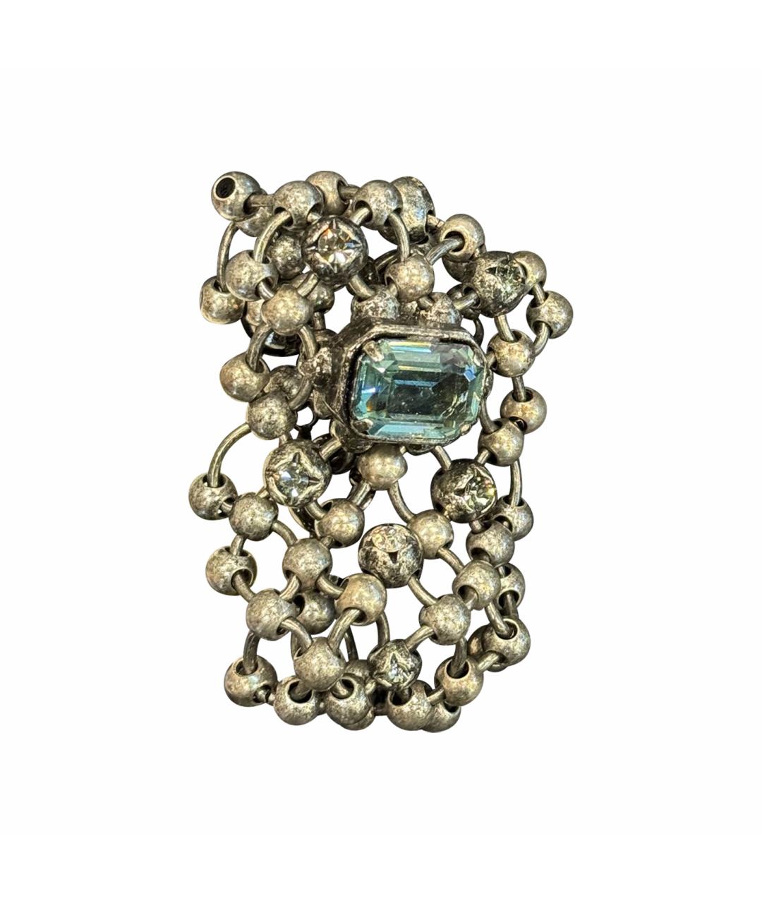 SAINT LAURENT Антрацитовый браслет, фото 1