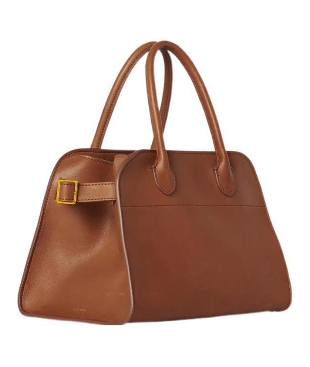 THE ROW Коричневая кожаная сумка через плечо, фото 3