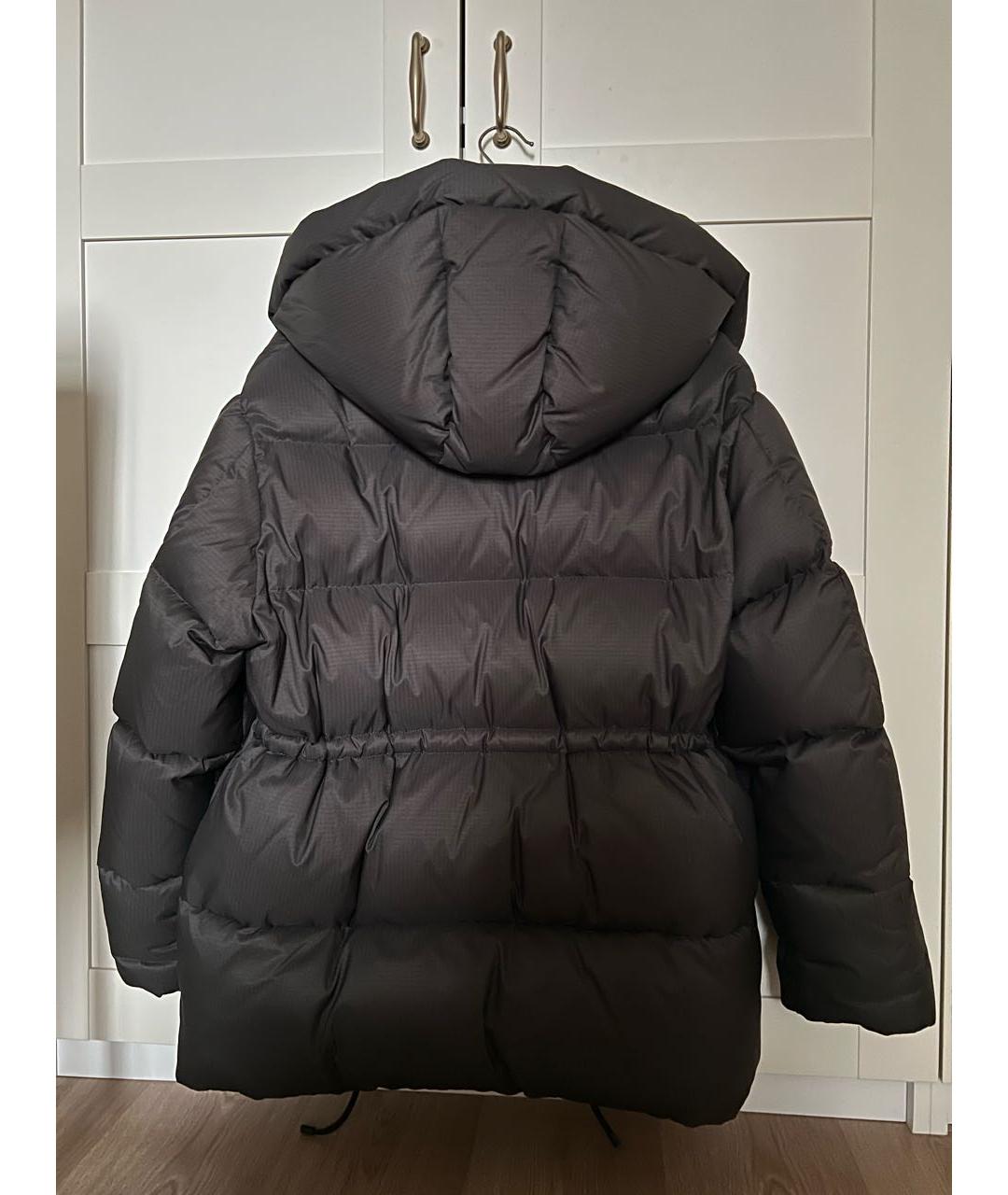 ACNE STUDIOS Черный полиамидовый пуховик, фото 2