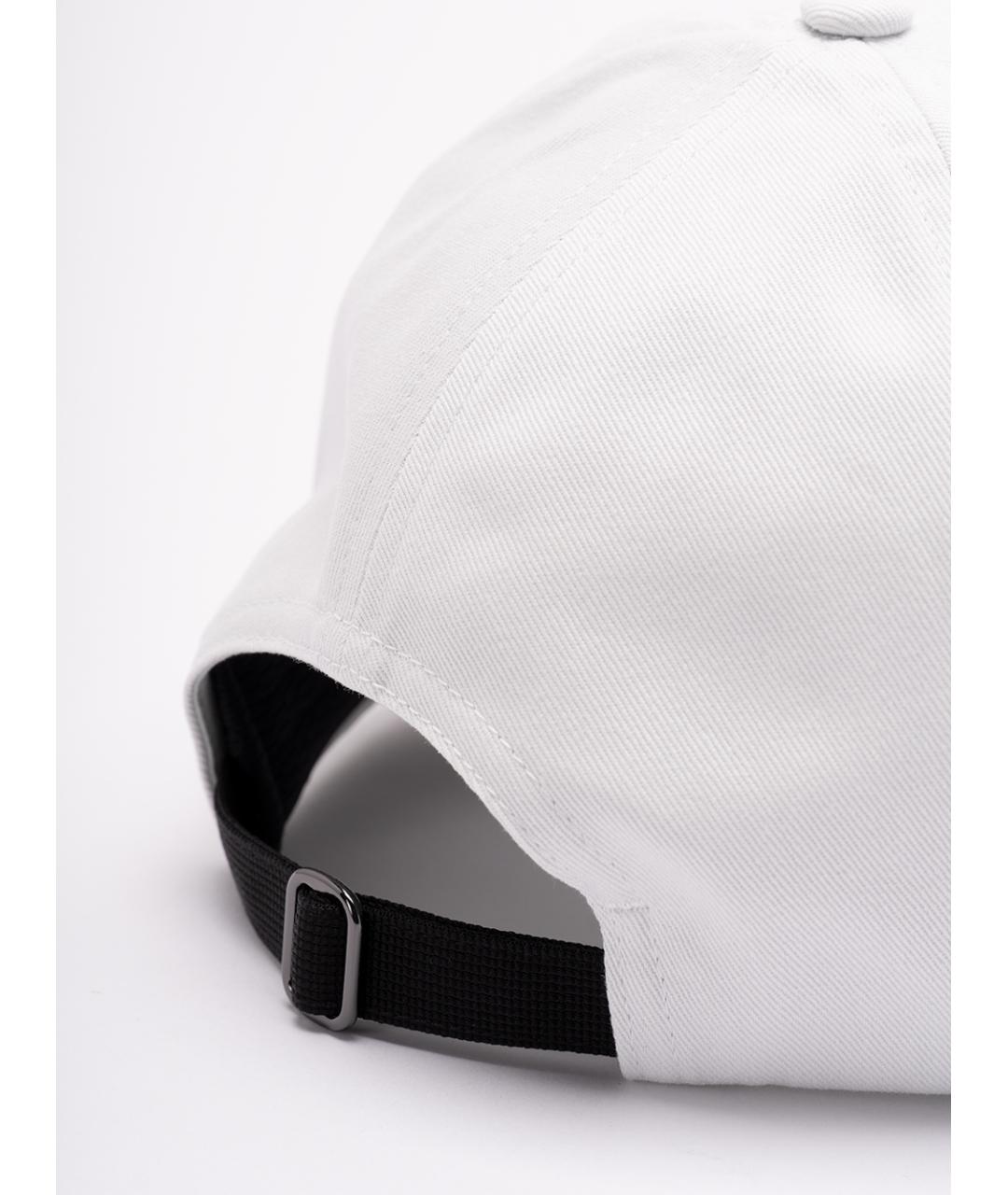 MONCLER Белая хлопковая кепка, фото 4