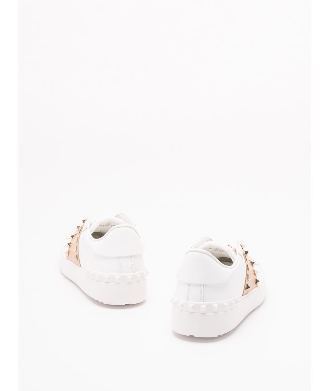 VALENTINO Белые кожаные кеды, фото 3