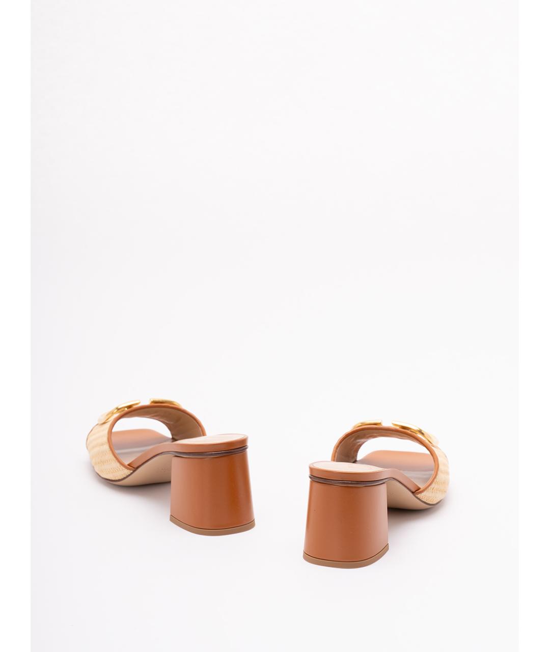 VALENTINO Бежевые сандалии, фото 3