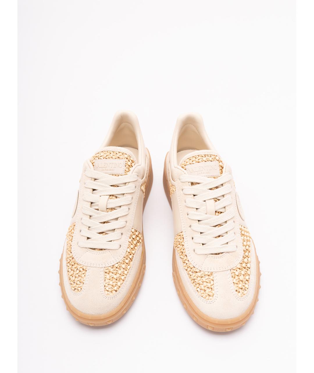 VALENTINO Бежевые кроссовки, фото 5
