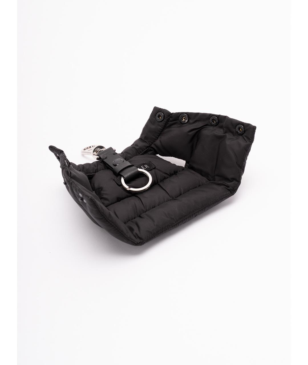 MONCLER Черный брелок, фото 3