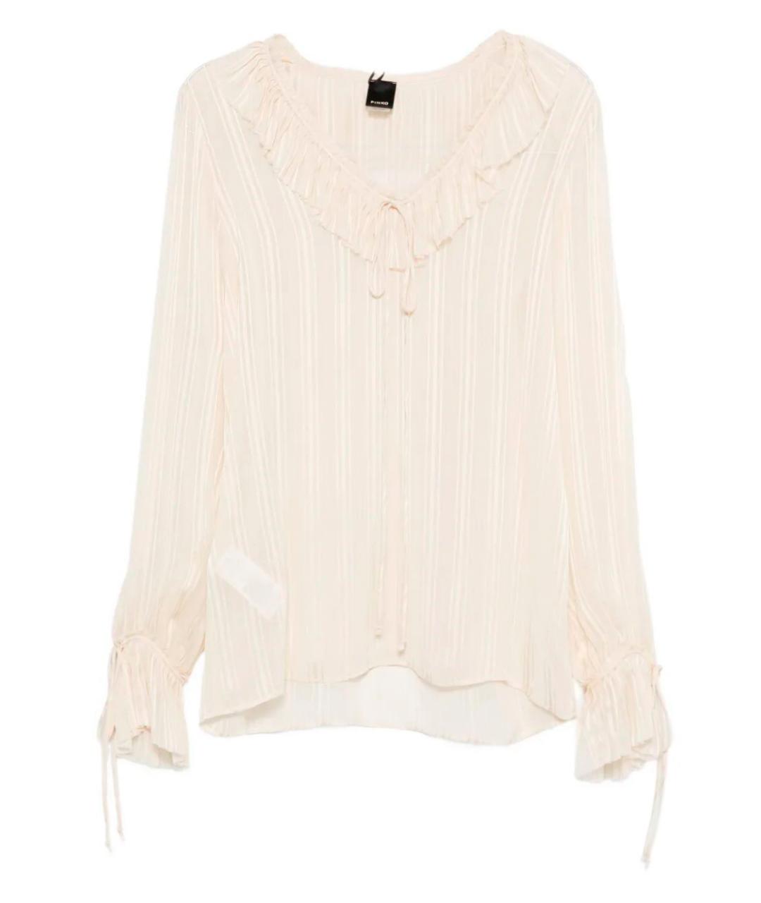 PINKO Розовая вискозная блузы, фото 1