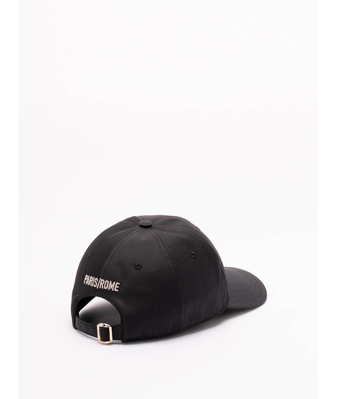 VALENTINO Черная синтетическая кепка/бейсболка, фото 2