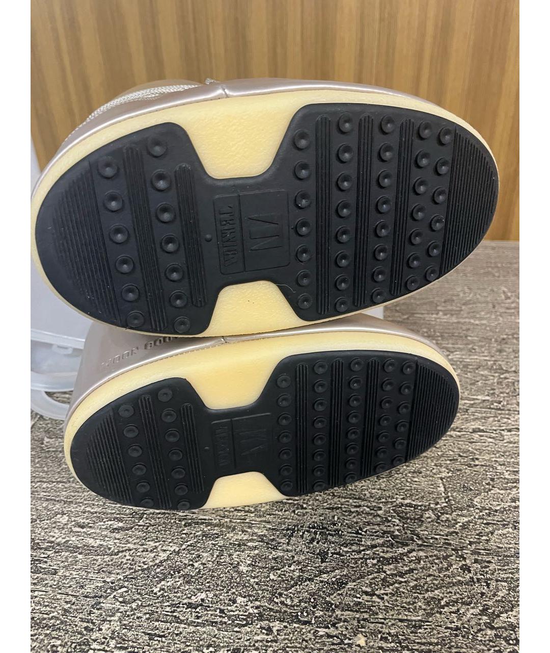 MOON BOOT Бежевые сапоги, фото 5