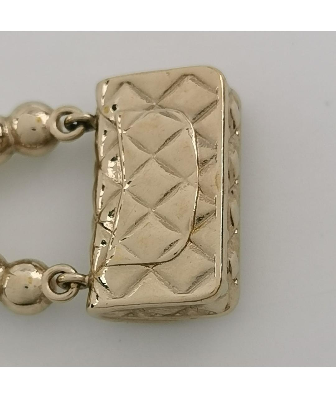 CHANEL Золотые серьги, фото 5