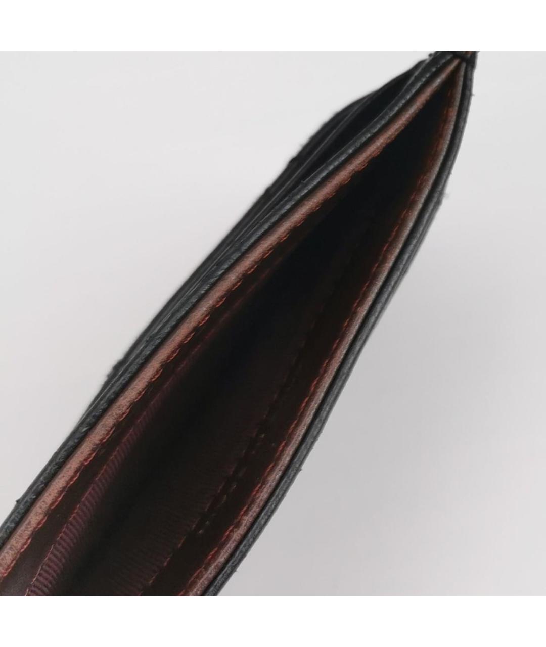 CHANEL Черный кожаный кардхолдер, фото 6