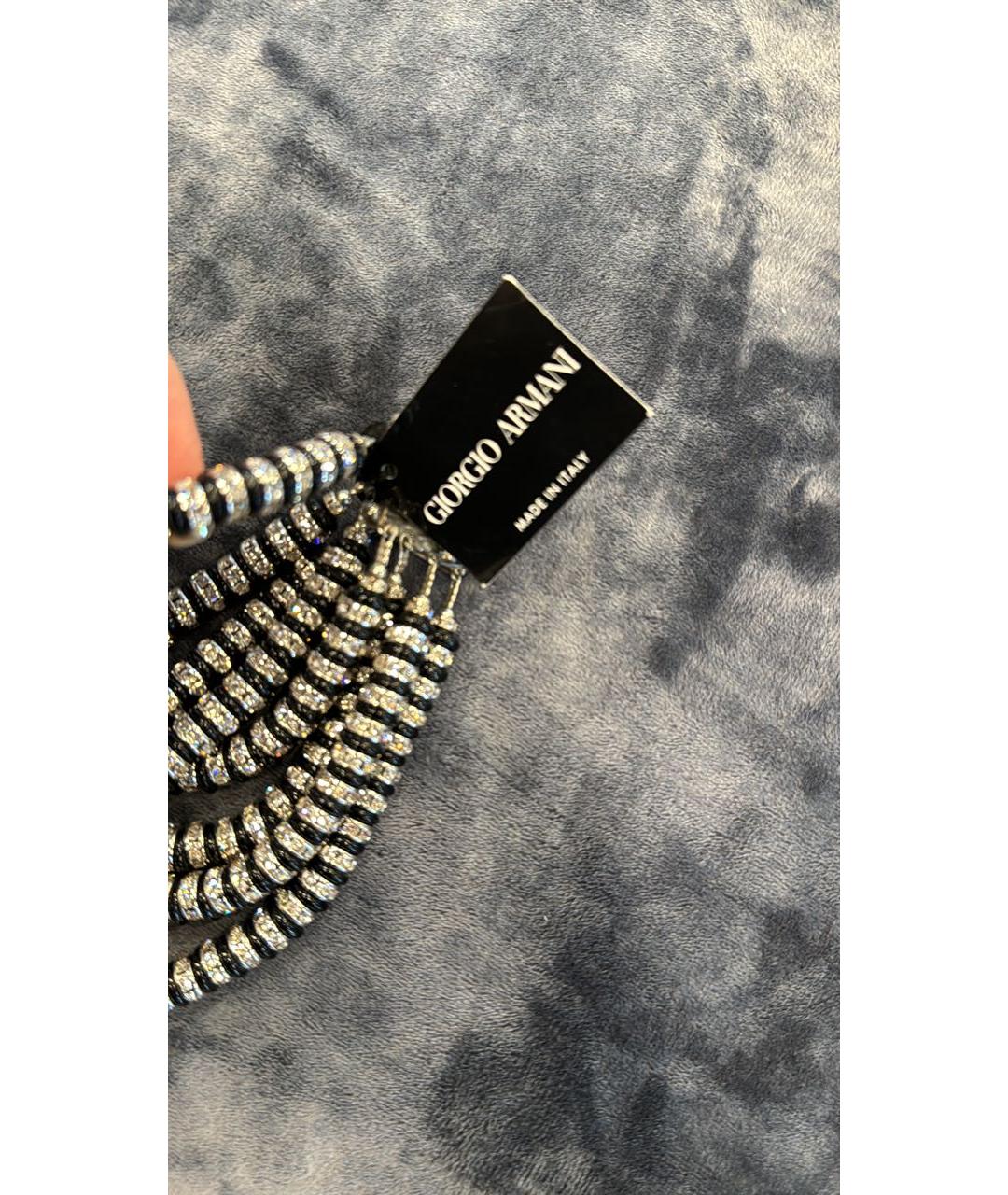 GIORGIO ARMANI Антрацитовое колье, фото 3